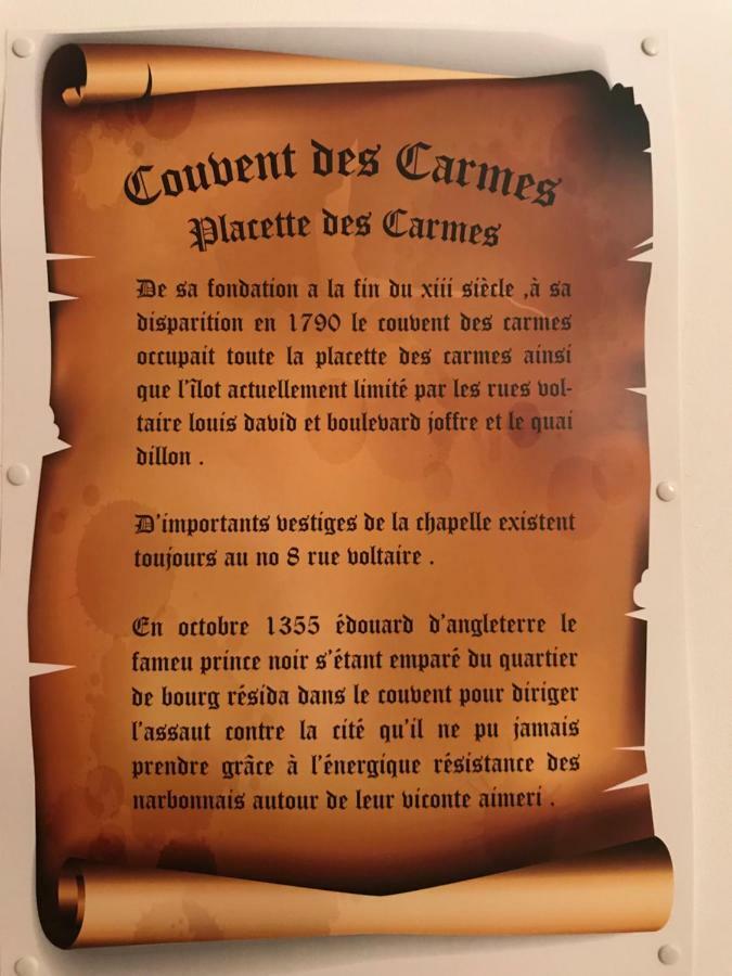 Appartement Du Couvent Narbonne Kültér fotó